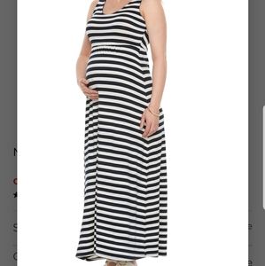 NWT maternity maxi dress